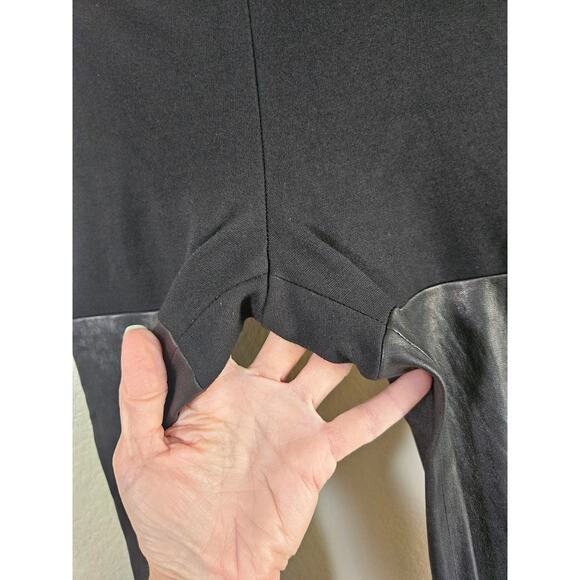 Mason by Michelle Mason Leather Leggings, Size S - Picture 6 of 12